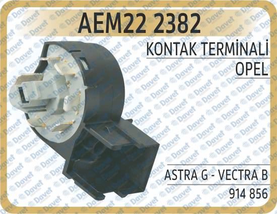 AEM 222382 Kontak Terminali Astra G - Vectra B